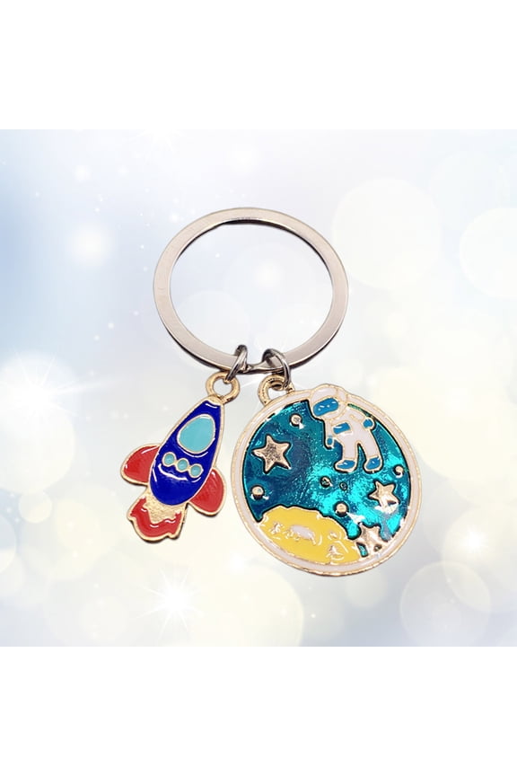 Keychain Cute Space Keychain Creative Keychain Keychain Pendant 6.2cm
