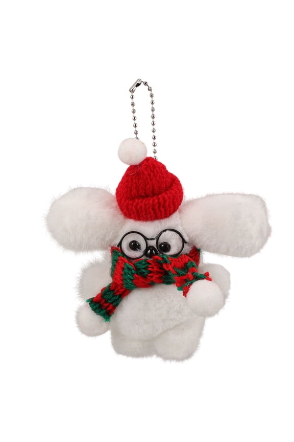 Plush Keychain Multi 1Pack 4.72X4.72X1.57in