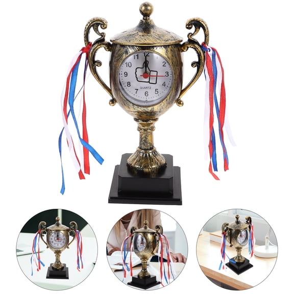 WHAMVOX Kids Trophy Alarm Clock Practical Clock Child 21x14.5x9cm