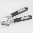 thumbnail image 1 of WHAMVOX Kitchen Manual Garlic Presser Portable Stainless Steel Garlic Crusher Kitchen Metal Gadget, 1 of 8