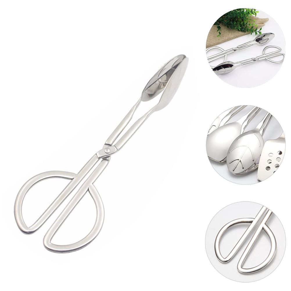 WHAMVOX Kitchen Meat Tongs Silicone Scissor Reunion Tool - Walmart.com