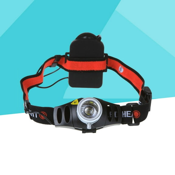WHAMVOX LED Headlamp Adjustable 500 Lumens Headlight with 2 Lighting Modes for Running Hiking Camping Reading Fishing Hunting Jogging