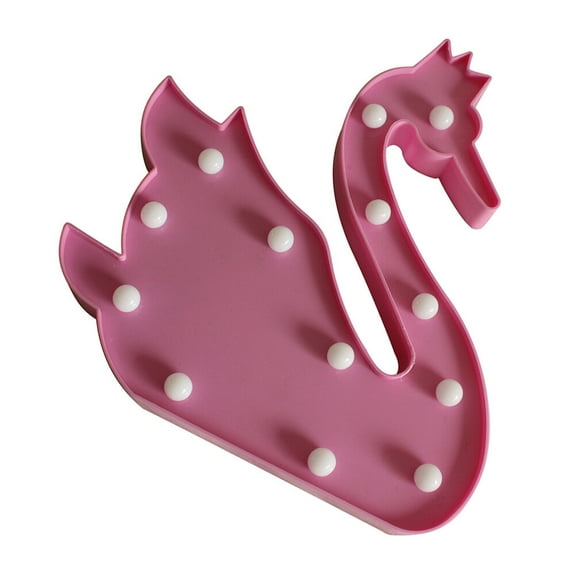 WHAMVOX LED Lights for Bedroom Bedside Decoration Table Lamp Swan Shaped