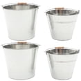 thumbnail image 1 of YSNOOWE Iron Ash Buckets for Barbecue Equipment 2Pcs 10.4x9.8x8.7in, 1 of 6