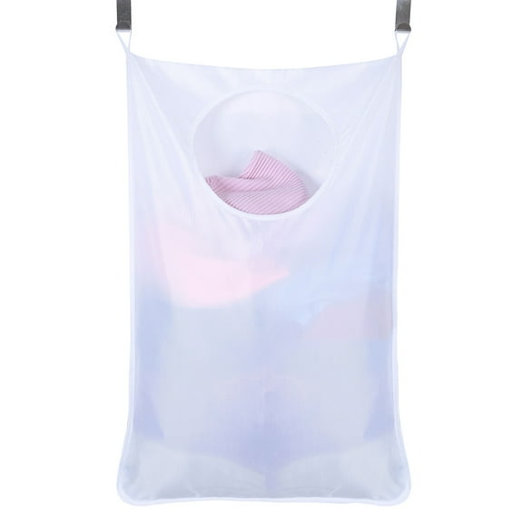 WHAMVOX Laundry Bag for Dorm Hanging Wall Mounted Storage behind The Door