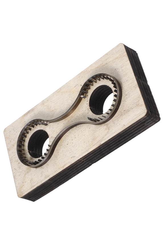 WHAMVOX Leather Cutting Die Diy Leather Key Pendant Key Pendant Cutting Die Wooden Leather Cutting Die Leather Keychain Pendant Mold Diy Leather Keychain Pendant Cutting Die