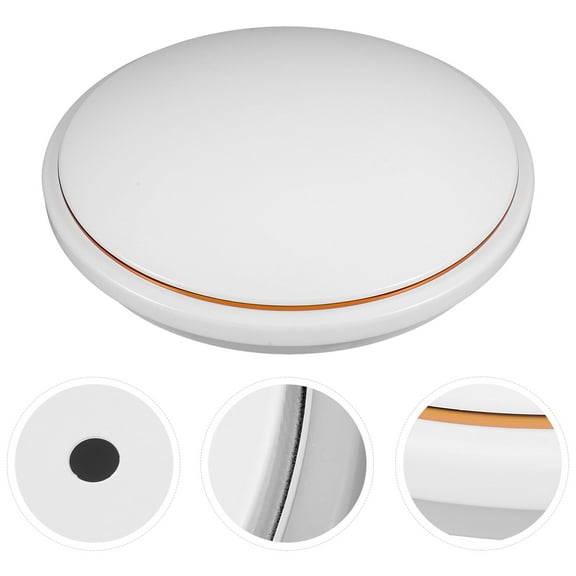 WHAMVOX Led Ceiling Light Fixture With Chassis Ceiling Mount Round Flush Mount Design For Bedroom Kitchen Hallway Lighting Replacement Lamp Shades For Living Room Bathroom