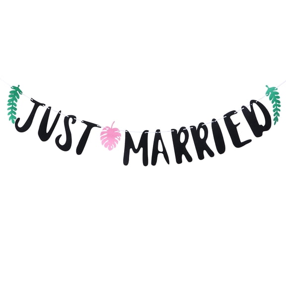 ROMANSENTIAL Banner Black Fabric 1 Set 6.7 x 4.3 x 0.04 In