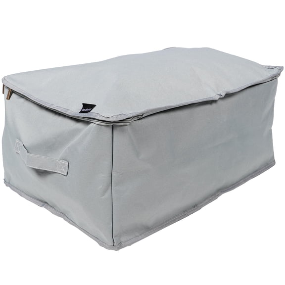 WHAMVOX Closet Storage Container Oxford Cloth Simple Design Home Storage 1Set 23.6x15.7in