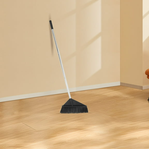 WHAMVOX Long Handle Stiff Bristle Broom for Household and Office Cleaning Outdoor and Indoor Sweeper Broom Yard Broom Heavy Duty Long Handle Broom for Sweeping Indoor