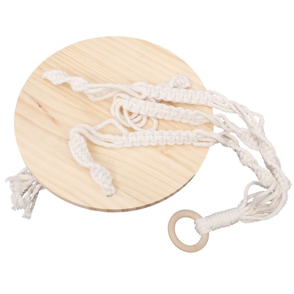 WHAMVOX Macrame Wall Hanging Shelf Decorative Boho Wall-mounted Storage Rack for Home Decor