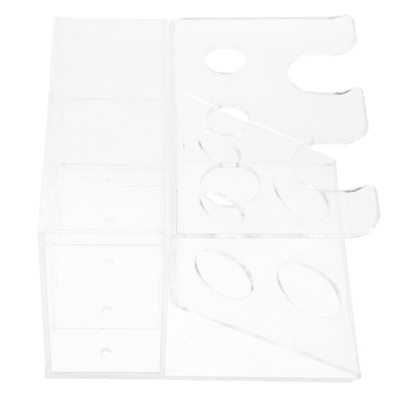 WHAMVOX Makeup Storage Rack Stand Organiser Bathroom Organizer Transparent