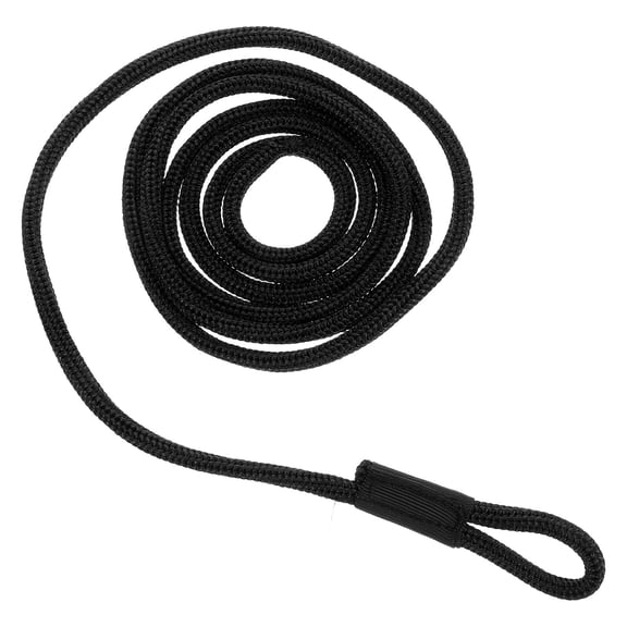 FESTFENDS Black Marine Rope Fending Line for Yacht Dock Bumpers and Mooring Safety, Boat Protector
