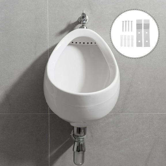 WHAMVOX Masteelf 1 Set Urinal Hanging Brackets Bathroom Fixing Bracket