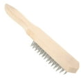 thumbnail image 1 of WHAMVOX Masteelf Wooden Handle Brush Stainless Steel Nail Brush 1 Set Fish Scaler for Cleaning Fish, 1 of 8