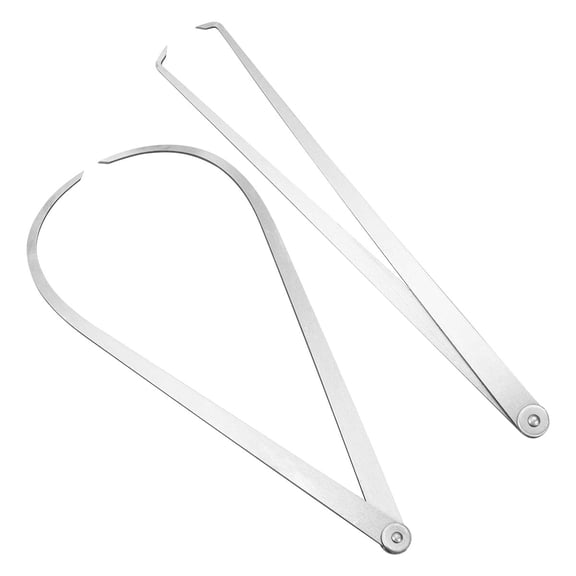 WHAMVOX Measuring Caliper Tool for Distance Measurement with High Hardness Timber Material Silver 350mm
