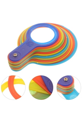 Lap Fruit Diameter Measuring Tool Plastic Sizer for Accurate Size Measurement