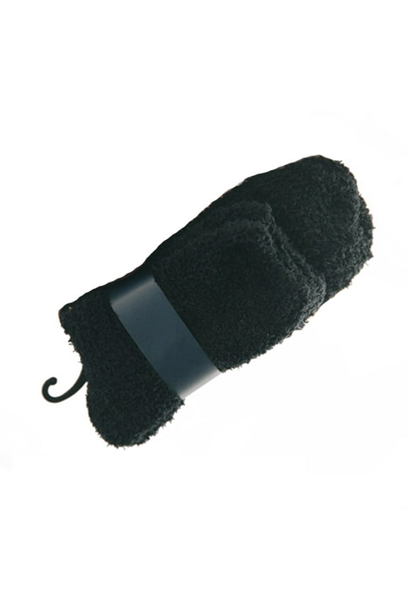 Men's Coral Fleece Socks Fuzzy Black Fluffy Sleep