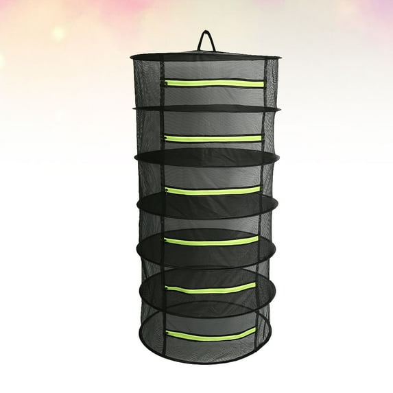 WHAMVOX Mesh Storage Organizer Collapsible Drying Rack Tender Planter ...
