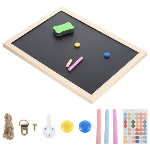 HEANUJJ Rectangular Hanging Cork Bulletin Board Set for Home Office Classroom Decor, Assorted Colors, Wall Mounted Organizer