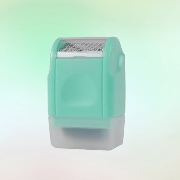 WHAMVOX Messy Code SelfInking Roller Stamp for Office Use Lightweight Portable Plastic Impressions