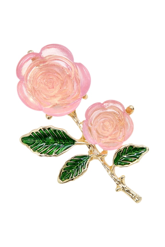 Metal Brooch Flower Brooch Alloy Clothes Pin Coat Breastpin Clothing Accessory
