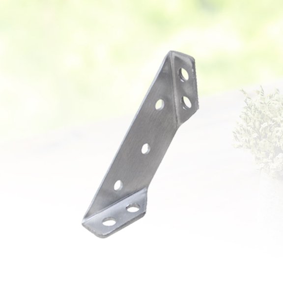 YSNOOWE 5-Pack Plated Metal Right Angle Brackets 90 Degree Corner Braces for Secure Fixing and Support