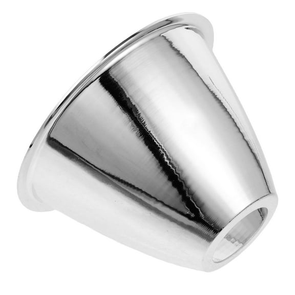 WHAMVOX Metal Flashlight Reflector Cup Spotlight Shade Accessory Silver