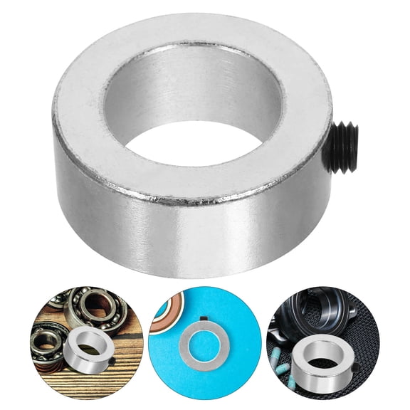 WHAMVOX Metal Shaft Collar for Automotive Made of Carbon Steel Silver Color 1 Pack Fits Various Scenes