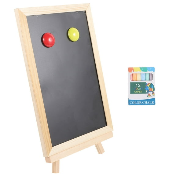 WHAMVOX Mini Chalk Board Signs Small Chalkboard for Store Wall Tabletop Black