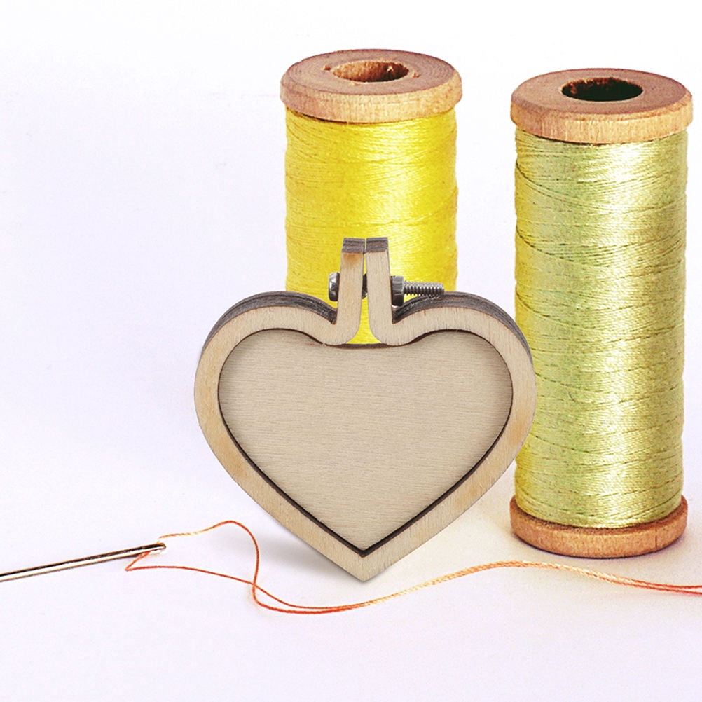 Dancepandas Mini Borduurringen – 30 Stuks 2,5 Cm + Was Koord Voor Sieraden En Hobby's
