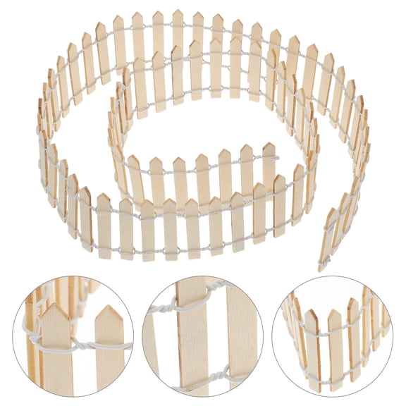 SEWCHICS Fence Bamboo Khaki DIY Landscaping 1Pcs 35.4x2x0.04in