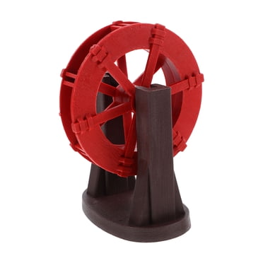 Dia3.5-15CM Fountain Wheel Water Wheel Ornament - Wind/Water Driven For Pond Rockery