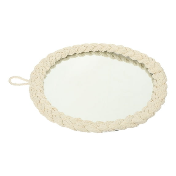 WHAMVOX  Mirror Wall Decor Pendant Vintage Bathroom Hanging Child White