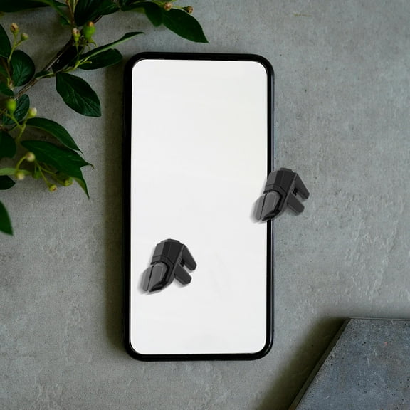 WHAMVOX Mobile Gaming Controller with Sensitive Trigger Adjustable Handle for Phone Use Black ABS