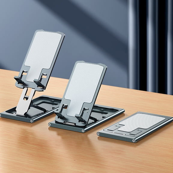 DECORNIJIA Library Phone Holder Dark Grey 1Pack 5.1X2.4X0.2In