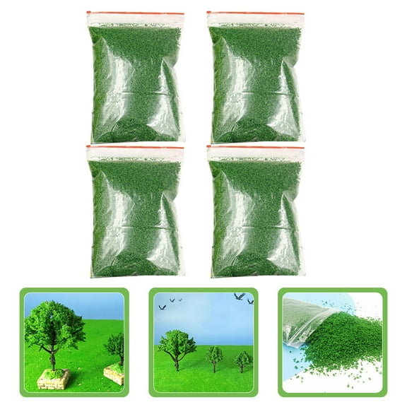 WHAMVOX Model Train Table DIY Fake Grass Powder for Static Grass Flock Green Sponge Porous Tree Powder Versatile Application