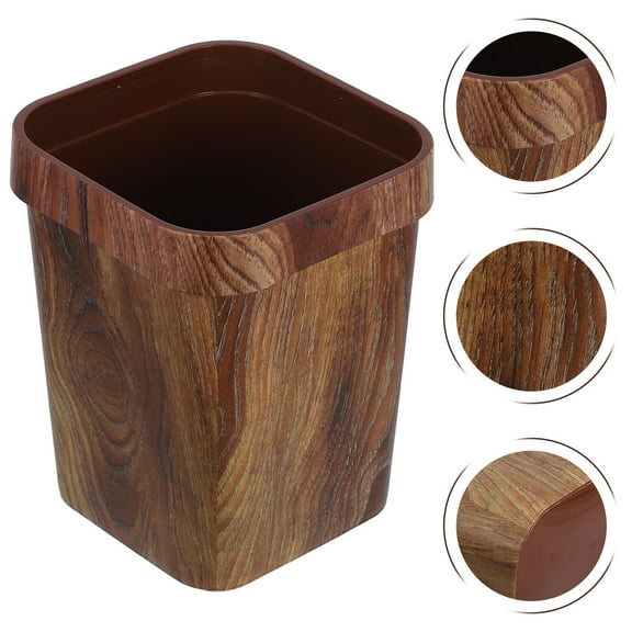 WHAMVOX Modern Bathroom Trash Can Bedroom Waste Basket Office Coffee