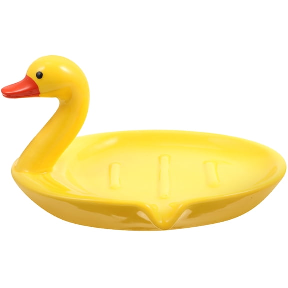 SEWCHICS Ceramic Soap Box Yellow 1Pcs For Bathroom Accessories