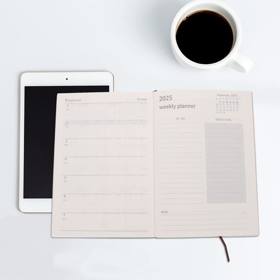 WHAMVOX Modern Style Note Book Portable Planner Organizer Office Academic Planner Office Accessory Modern Style Academic Planner Home Accessory