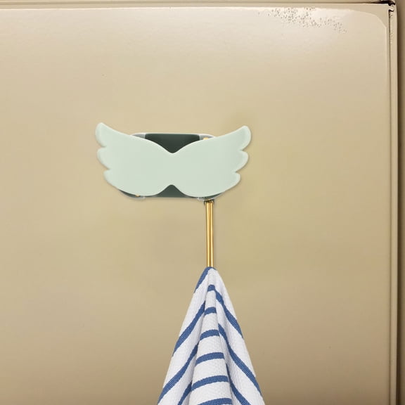 WHAMVOX Mop Holder Punch Free Broom Holder Wall Mount Self Adhesive Broom Gripper Hook