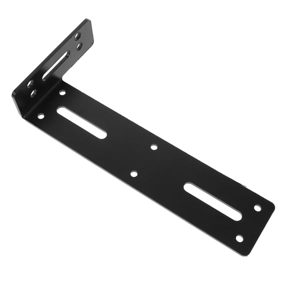 WHAMVOX Mount Invisible Shelf Brackets Baby 23.00X10.00X3.30CM Black