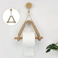 thumbnail image 1 of WHAMVOX  Mount Wicker Easy to Install Toilet Paper Holder Storage Rack, 1 of 8