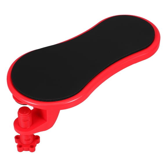 YSNOOWE Ergonomic Red Wrist Rest with Non- Soft Cushion for Comfortable Mouse or Office Desk