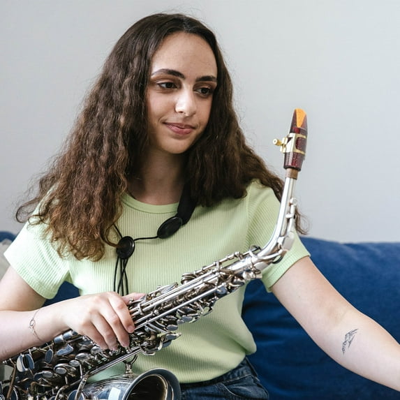 WHAMVOX  Mouthpiece Replacement Saxophone Coffee-colored for Classical