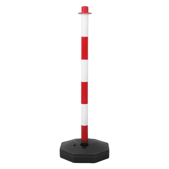 WHAMVOX Movable Traffic Safety Delineator Cones For Parking And Driveway Barrier Visibility Warning Post For Traffic Safety And Security
