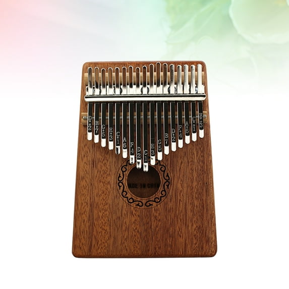 WHAMVOX Multi Color Plastic Kalimba Thumb Piano for Music Playing Lightweight Portable Finger Piano Size 17 Keys