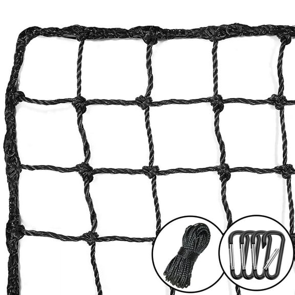 WHAMVOX Multi-Use Convenient Softball Practice Net Rebound Protective Net Sports For Replacement Hitting Baseball Net For Enhanced Training