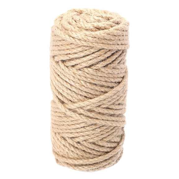 WHAMVOX Multi-functional DIY Binding Rope 50m Craft Making Linen Rope Linen Cord