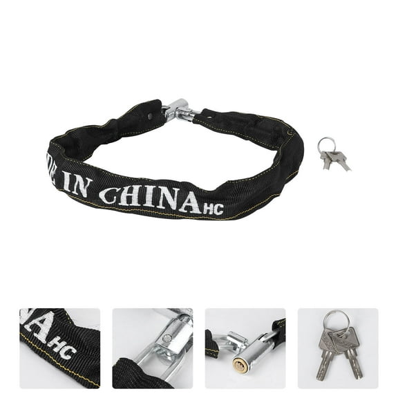 WHAMVOX Multi-purpose Heavy Duty Security Anti-theft Bike Chain Lock for Motorcycle Electrombile